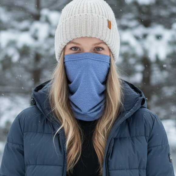 Turtle Fur Accessories - Superfine Merino wool with Tencel Tube Carefree Superfine Merino Wool